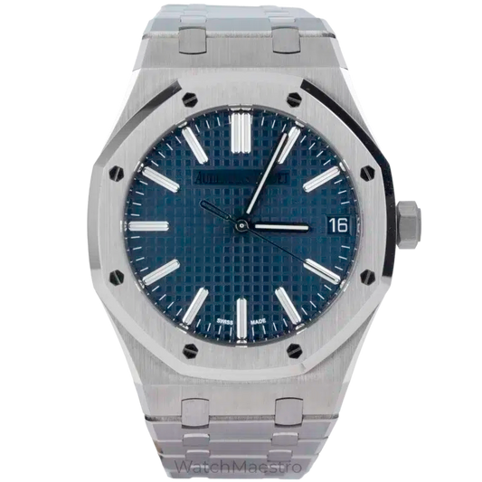 AP Royal Oak 41mm Blue Dial 50th Anniversary