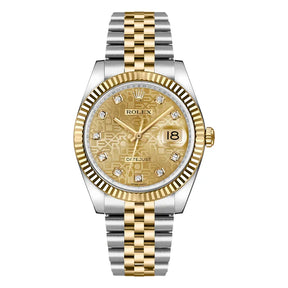 Rolex Datejust 36mm Champagne Diamond