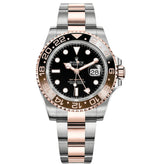 Rolex GMT Master II Root Beer 40mm Black