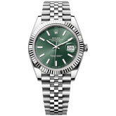 Rolex Datejust 41mm Mint Green Index