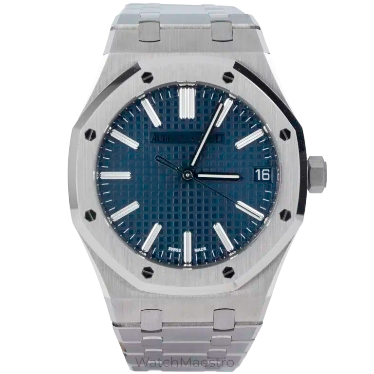 AP Royal Oak 41mm Blue Dial 50th Anniversary