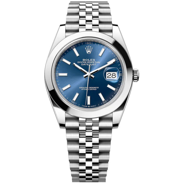 Rolex Datejust 41mm Blue Index