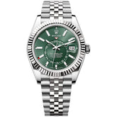 Rolex Sky-Dweller 42mm Green Index