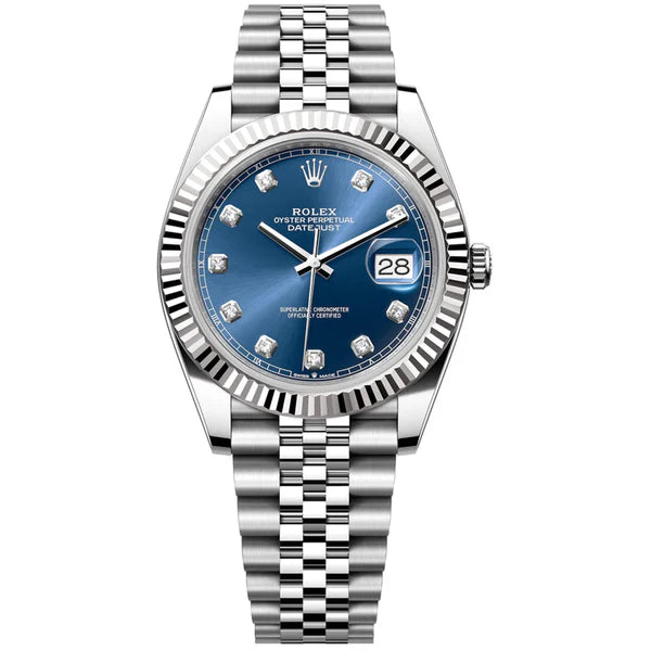 Rolex Datejust 41mm Blue Diamond