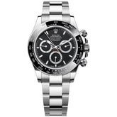 Rolex Cosmograph Daytona 40mm Black Index Metal