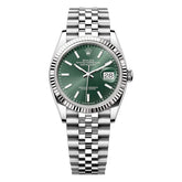 Rolex Datejust 36mm Mint Green Index