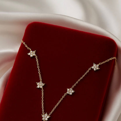 24K Gold Twinkle Star Necklace