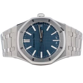 AP Royal Oak 41mm Blue Dial 50th Anniversary