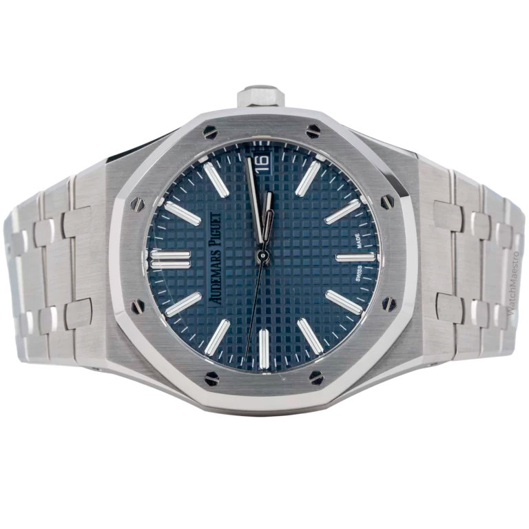 AP Royal Oak 41mm Blue Dial 50th Anniversary