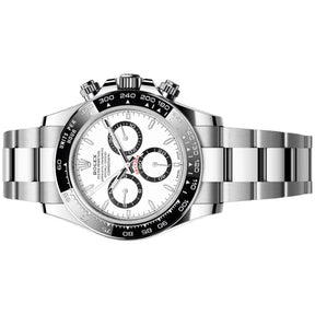 Rolex Cosmograph Daytona 40mm White Panda Index