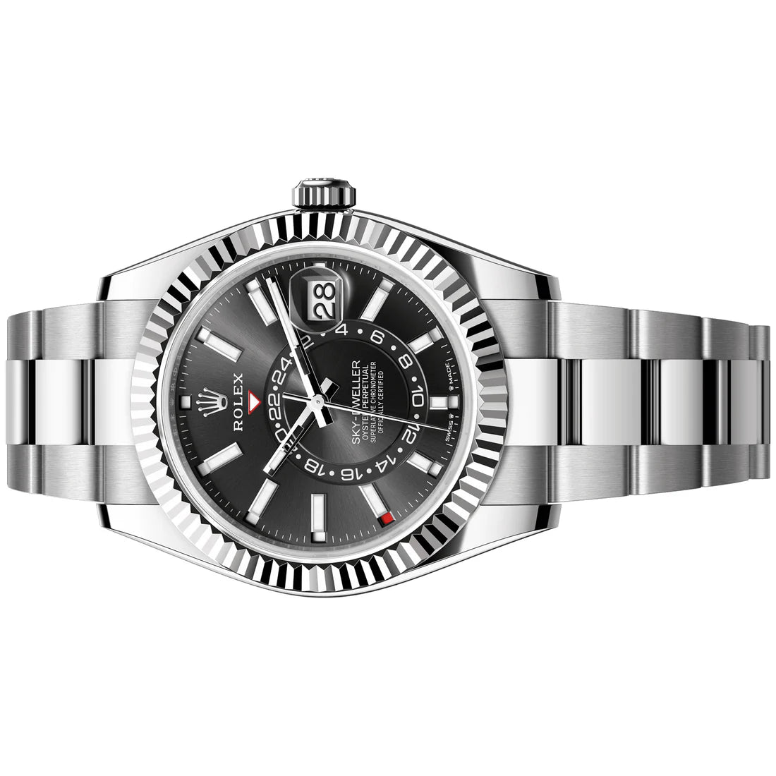 Rolex Sky-Dweller 42mm Black Index Oyster