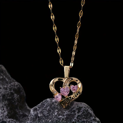 24K Gold Lover Heart Necklace