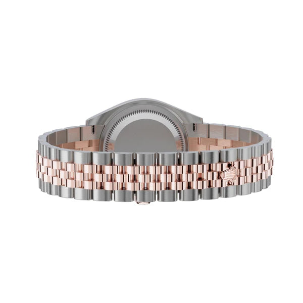 Rolex Datejust 36mm Rose Gold Pink Diamond