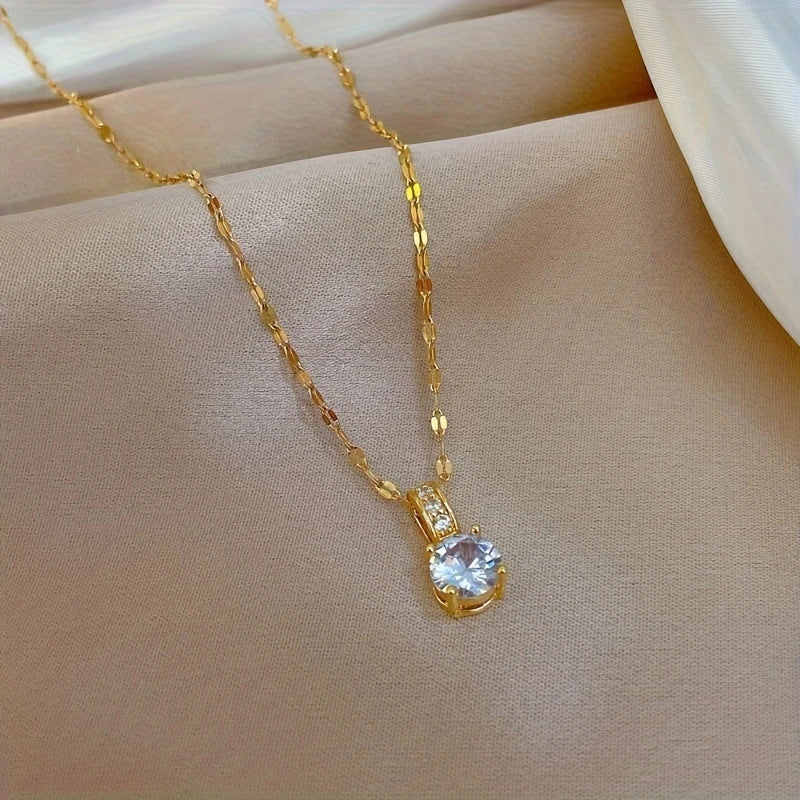 24K Gold Spark Necklace