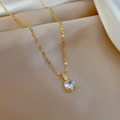 24K Gold Spark Necklace