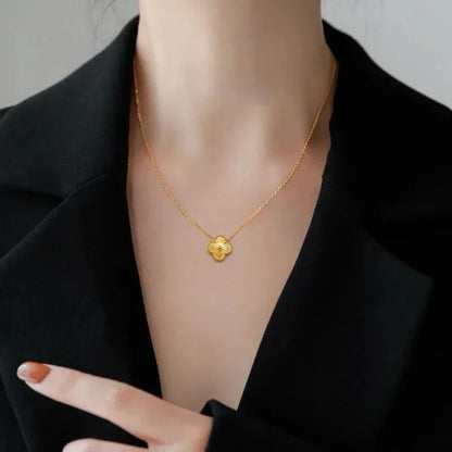 24K Gold VCA Necklace