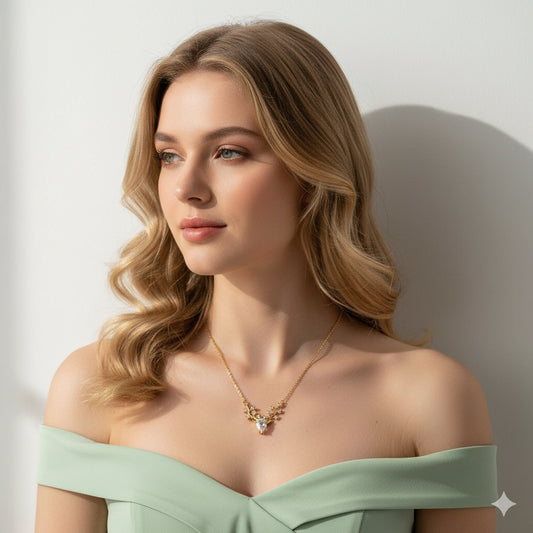 24K Gold Antler Aura Necklace