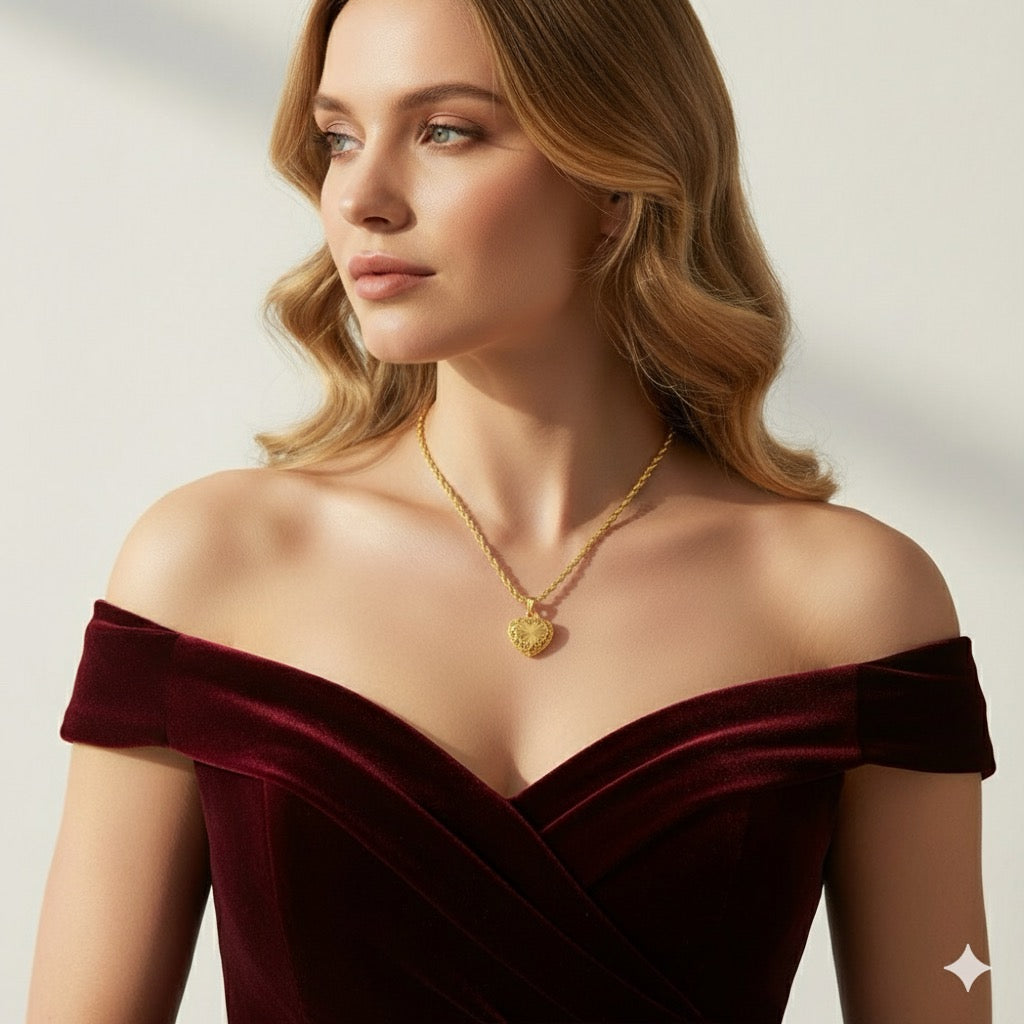 24K Gold Aura Necklace