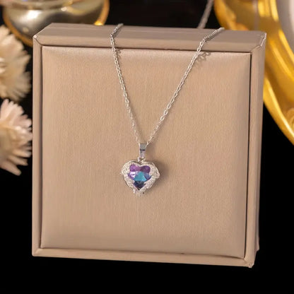 White Gold Magic Love Necklace